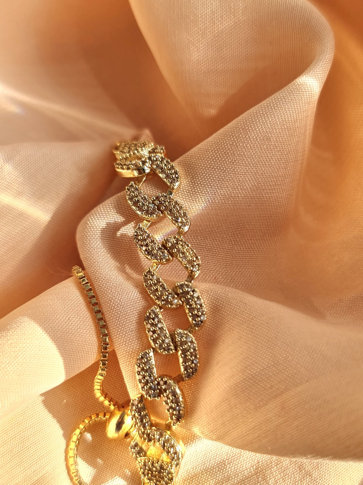 Gold Rope adjustable bracelet