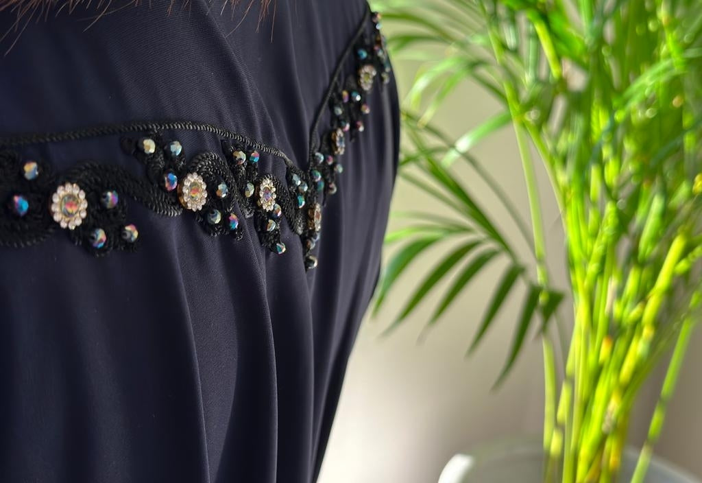 Takchita in Midnight Blue with matching Belt