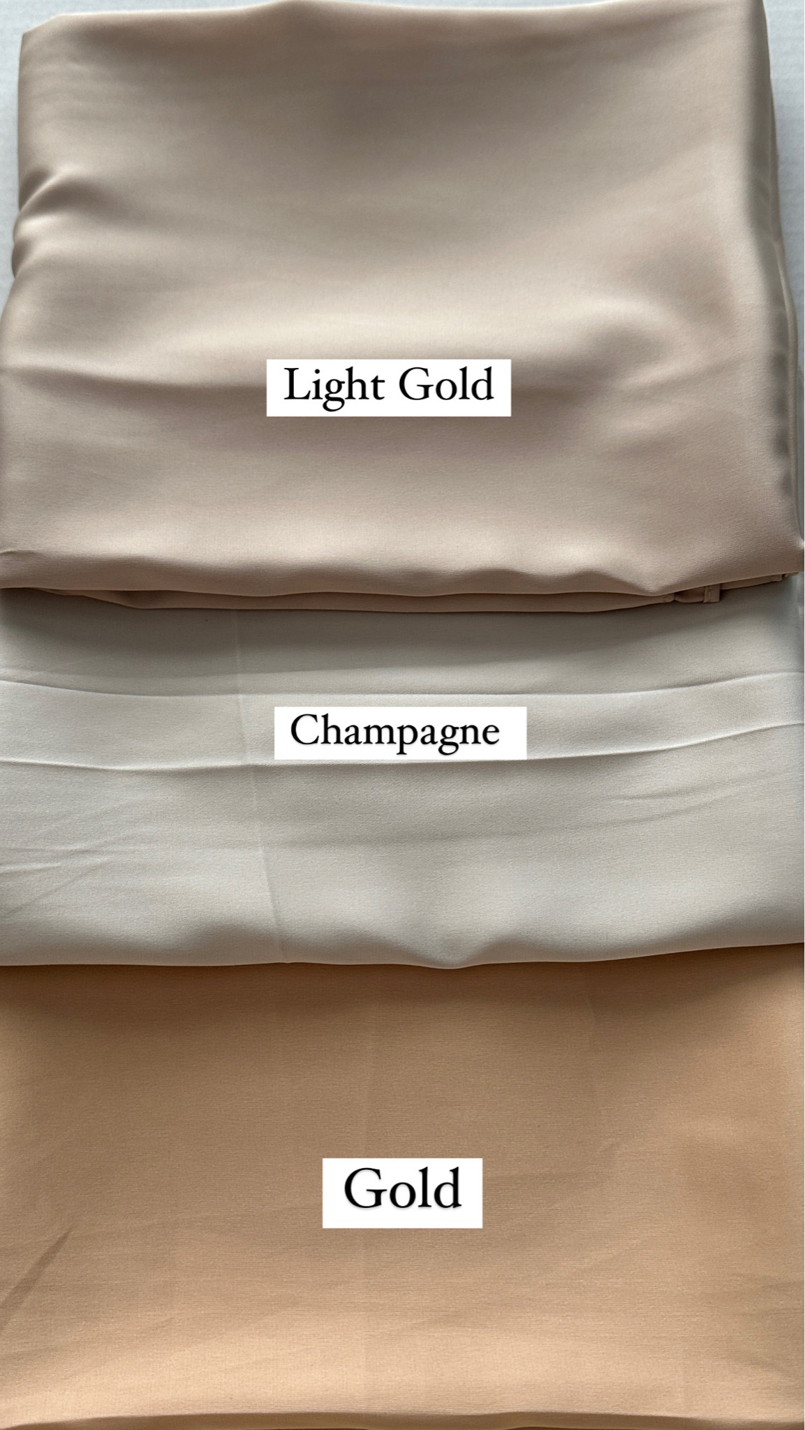 Plain Satin scarf