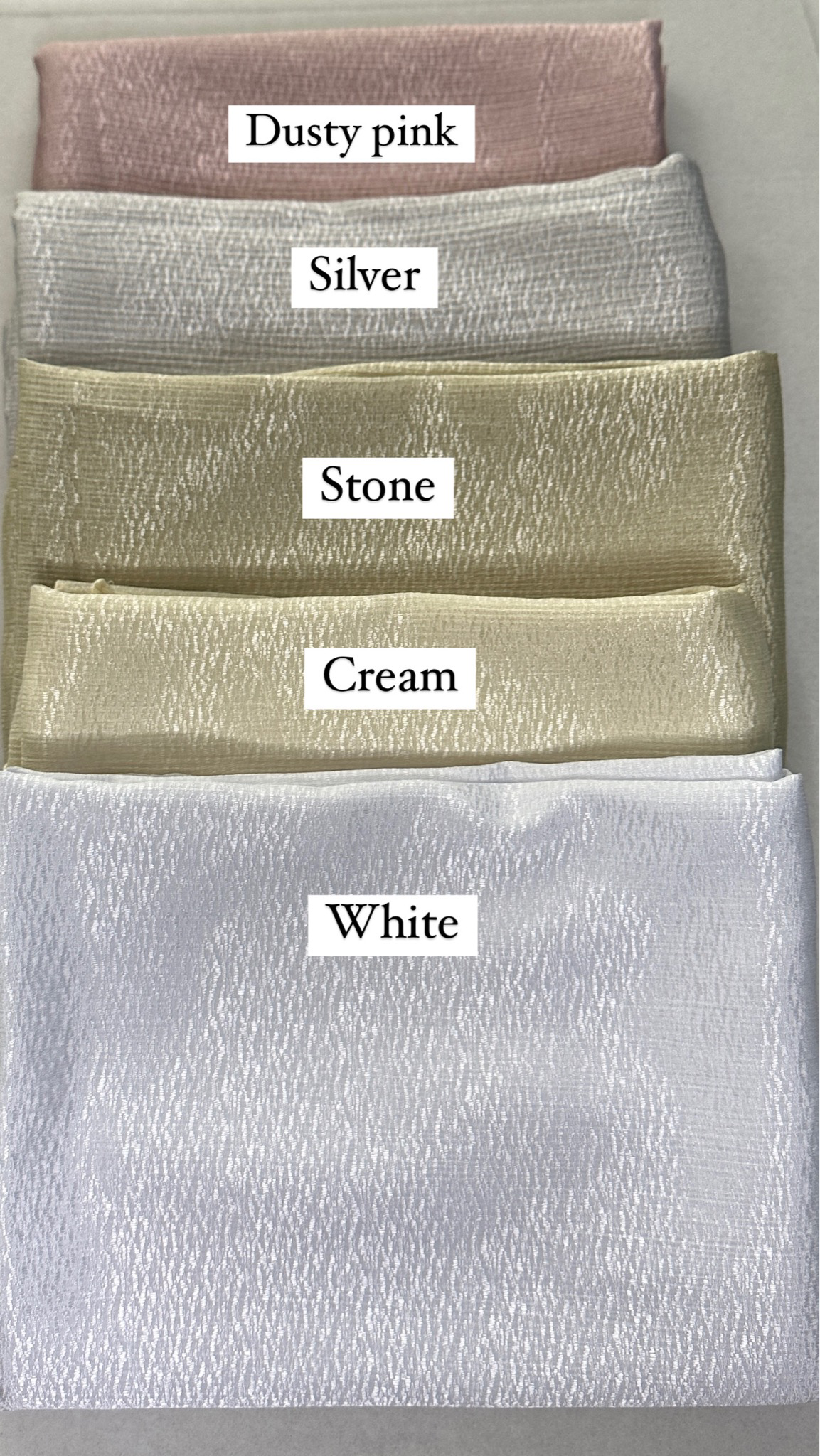 Satin Wave Scarf