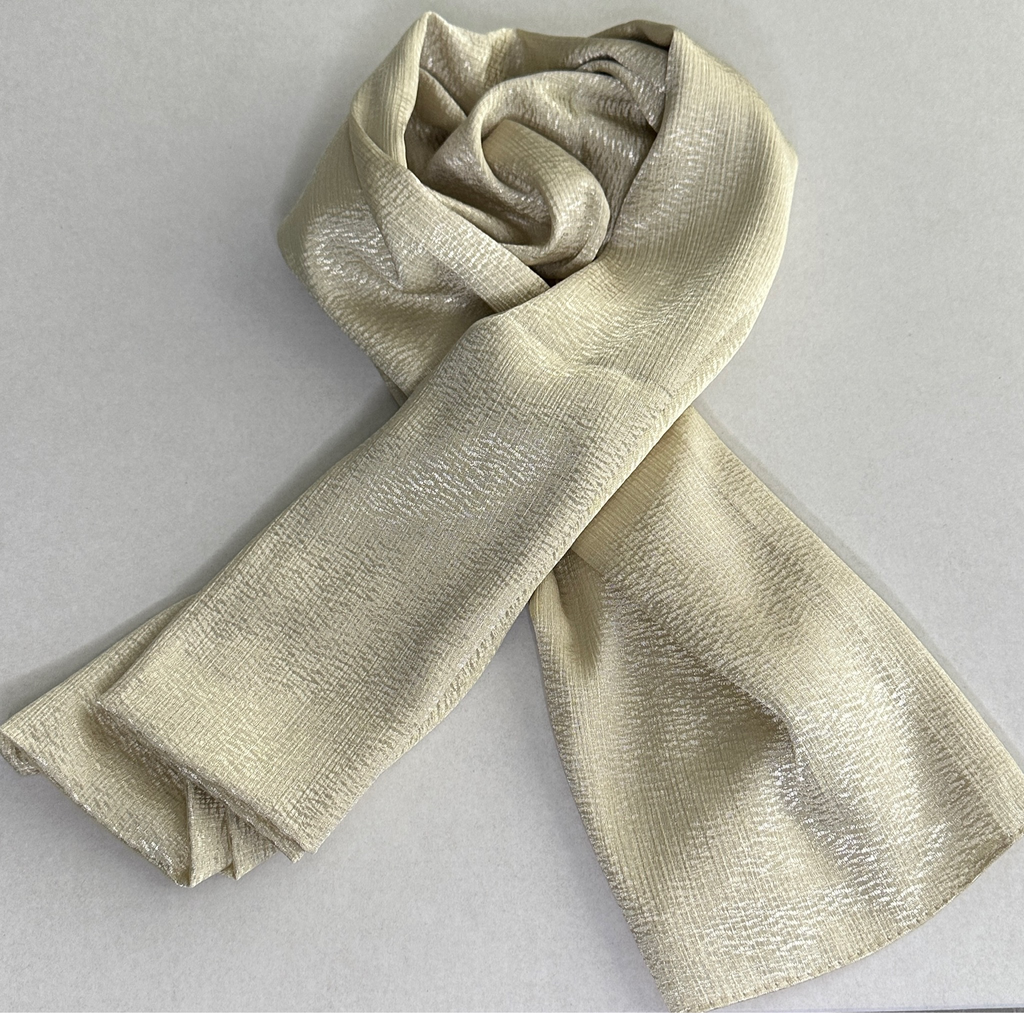 Satin Wave Scarf