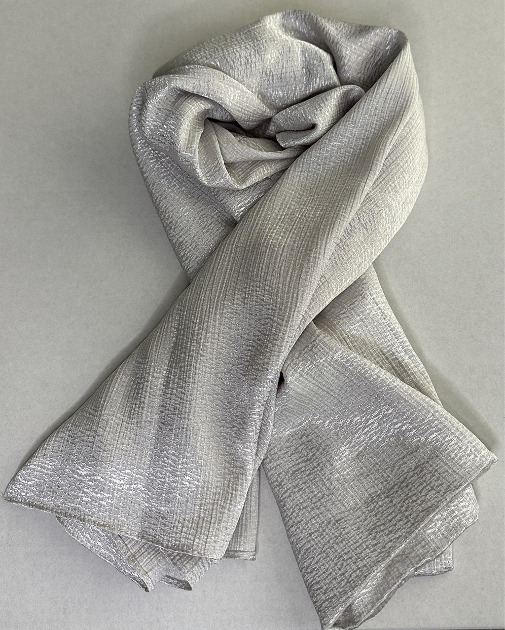 Satin Wave Scarf