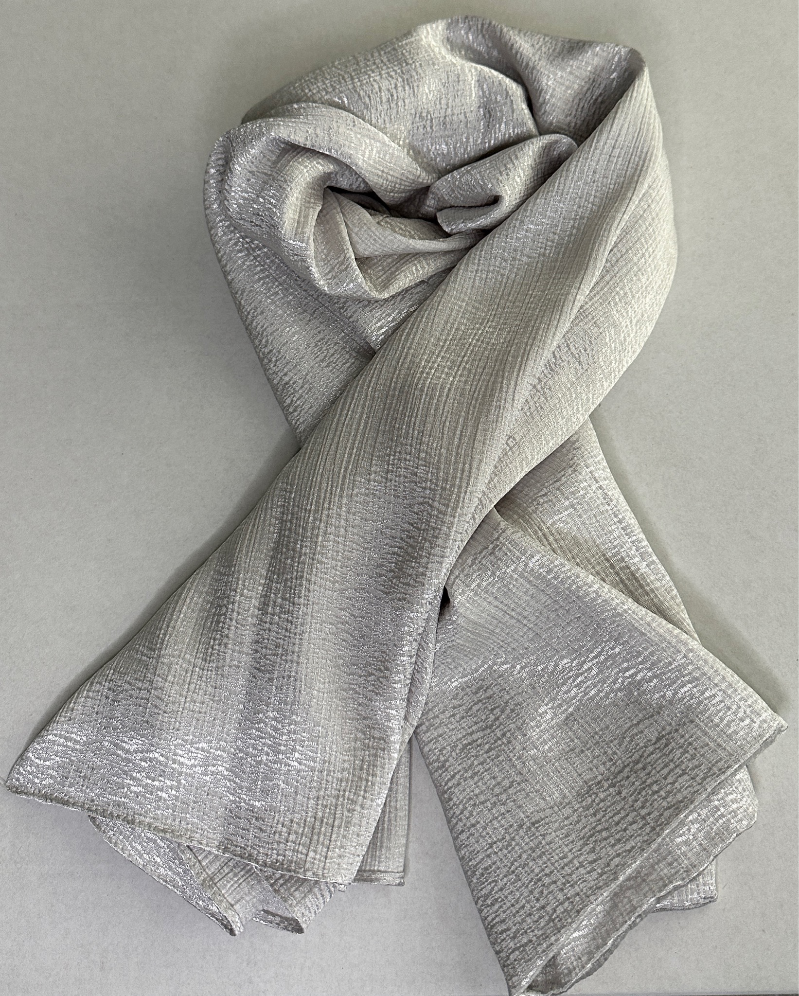 Satin Wave Scarf
