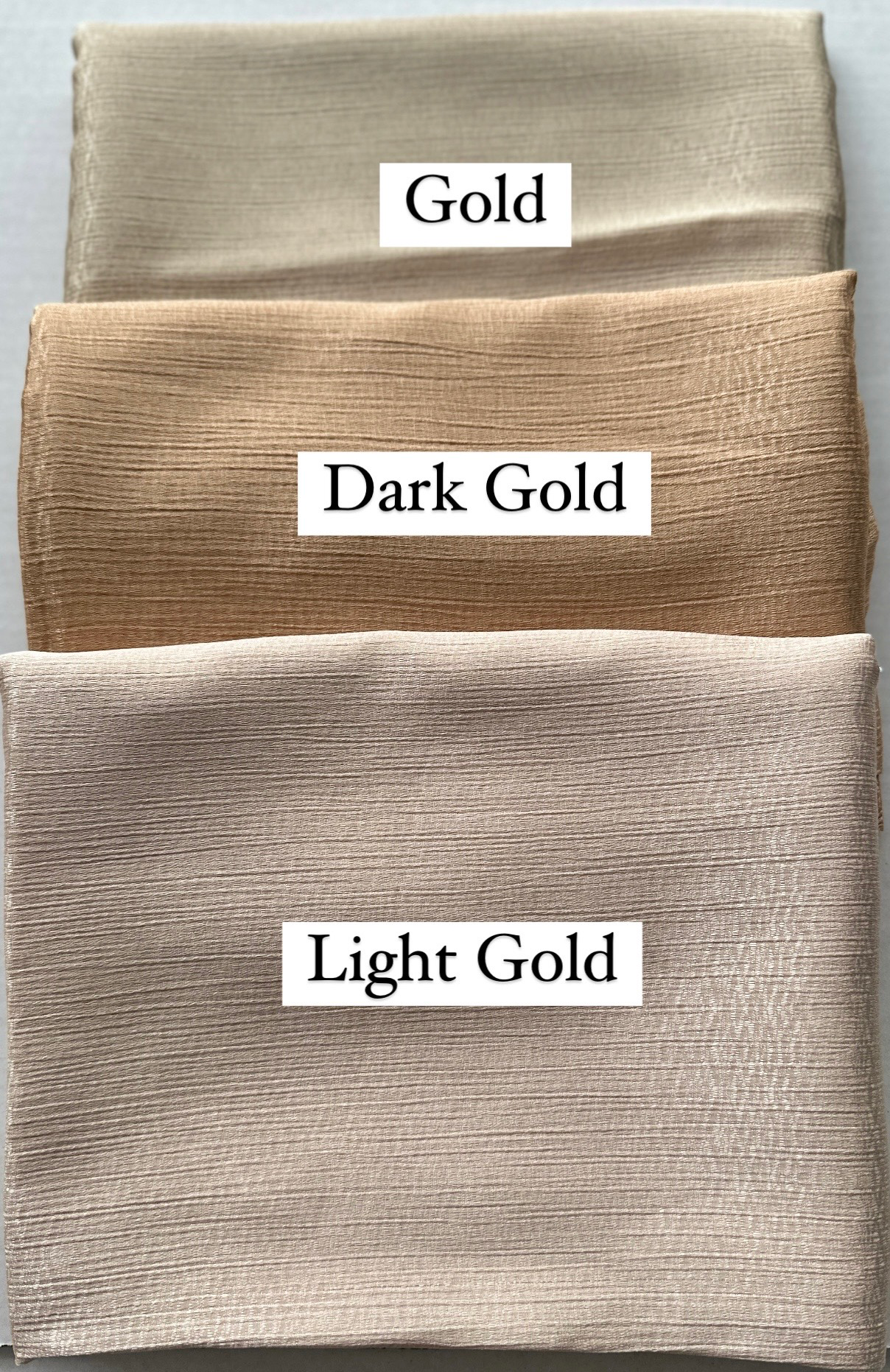 Plain Satin scarves