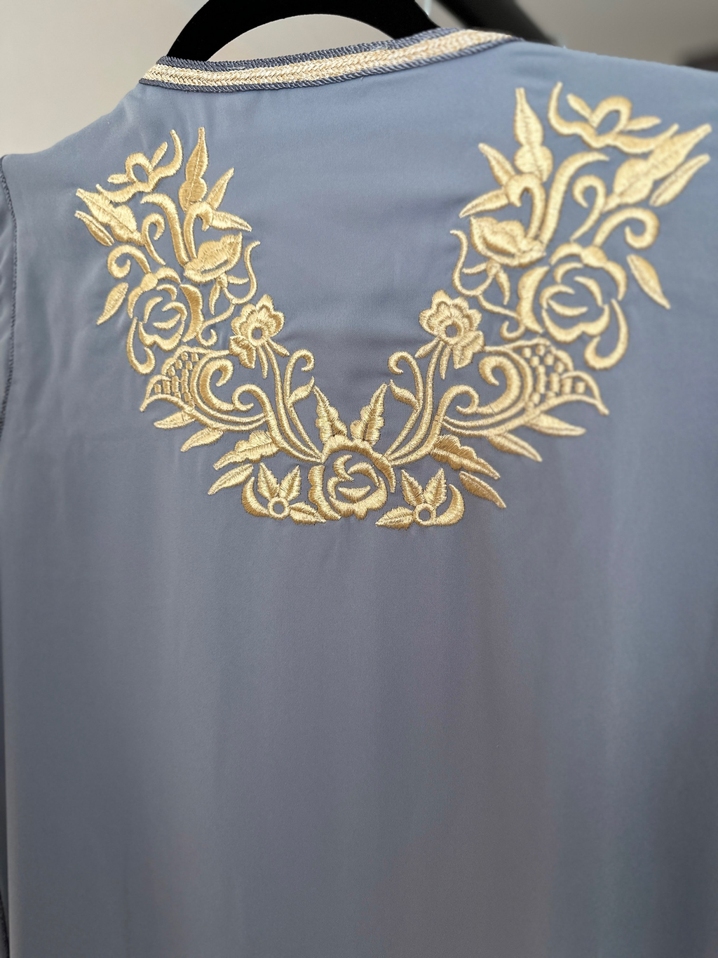 Eid Kaftan In Light Blue