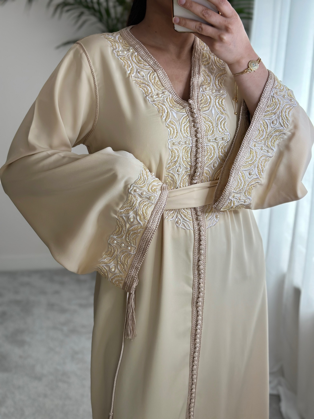 Kaftan Hareem In Cream