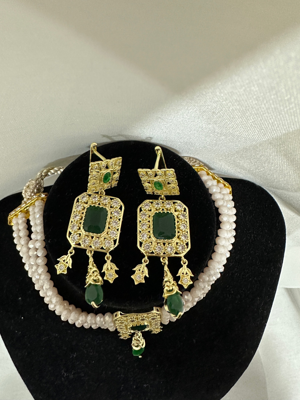 Traditional Moroccan Necklace-Earrings Set