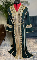 Kaftan AHLAM In Bridal Green
