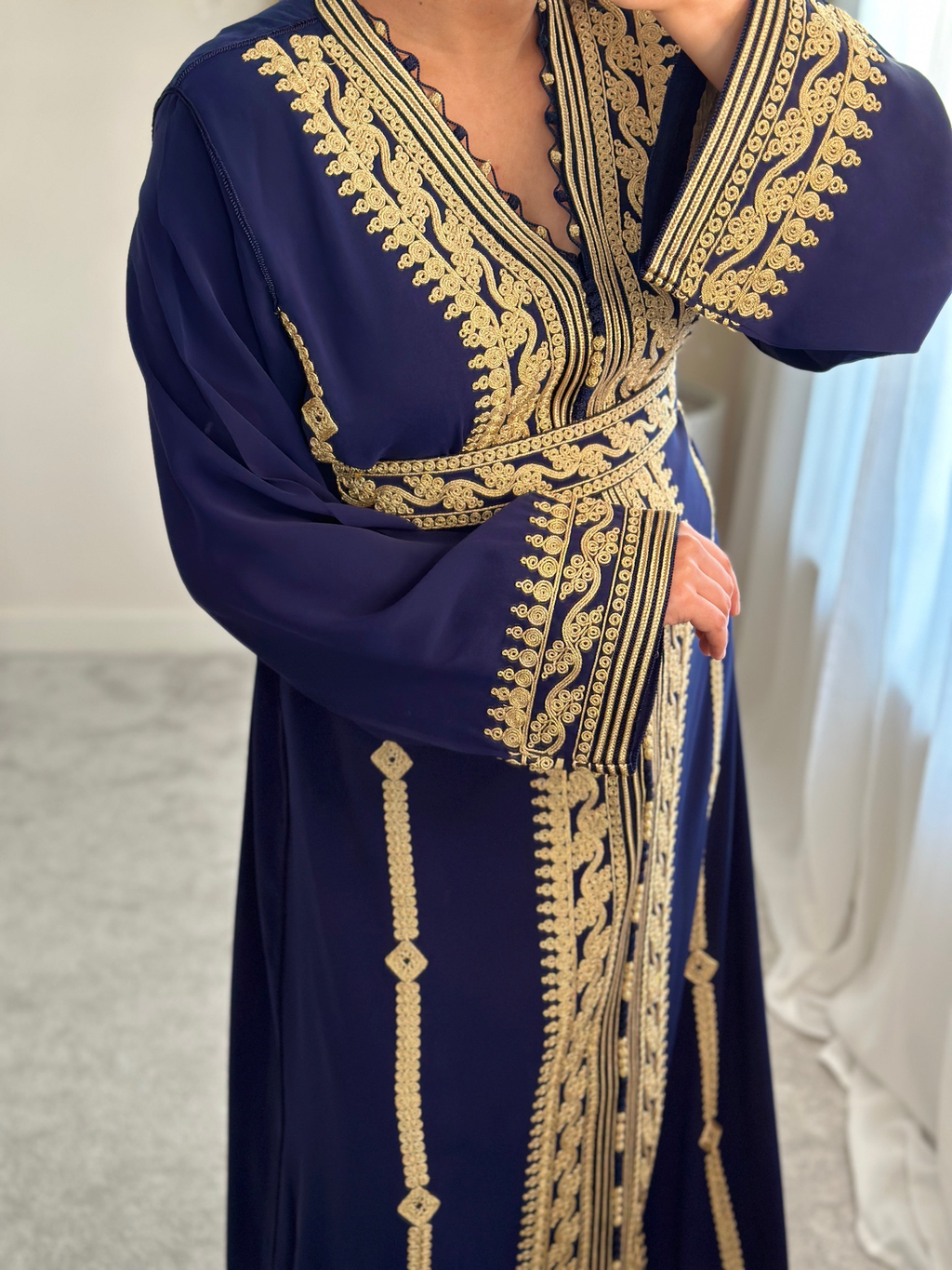 Kaftan Jasmine In Navy
