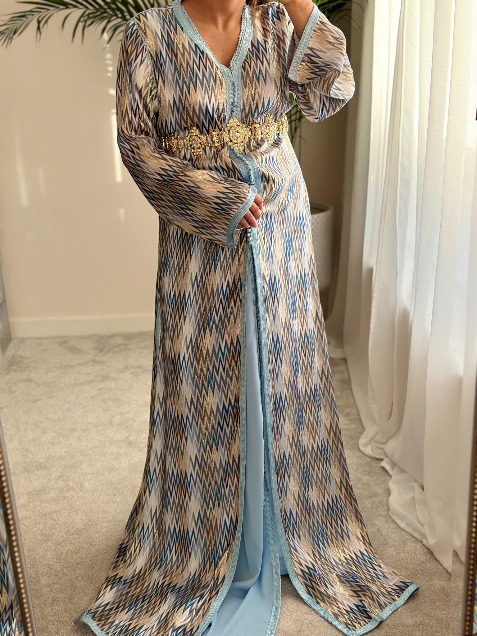 Takchita Jawhara In Sky Blue