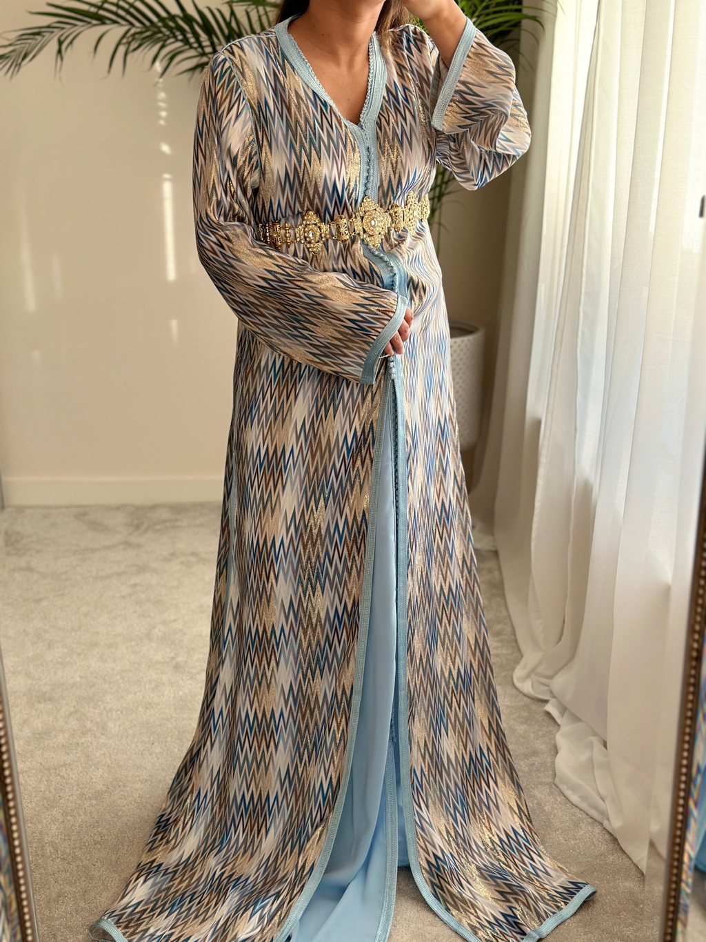 Takchita Jawhara In Sky Blue