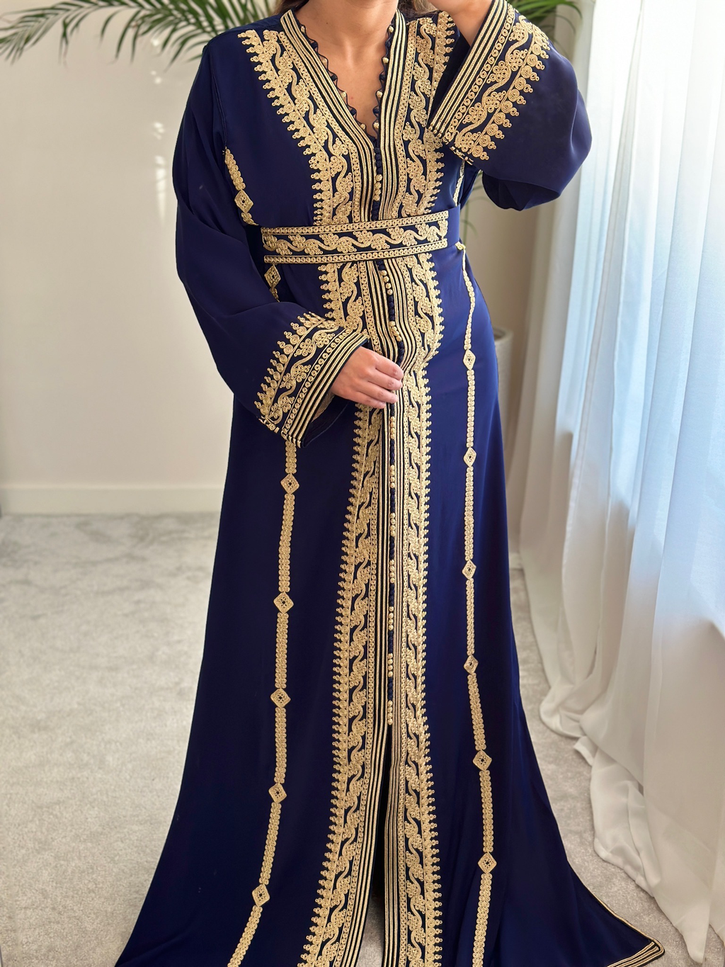 Kaftan Jasmine In Navy