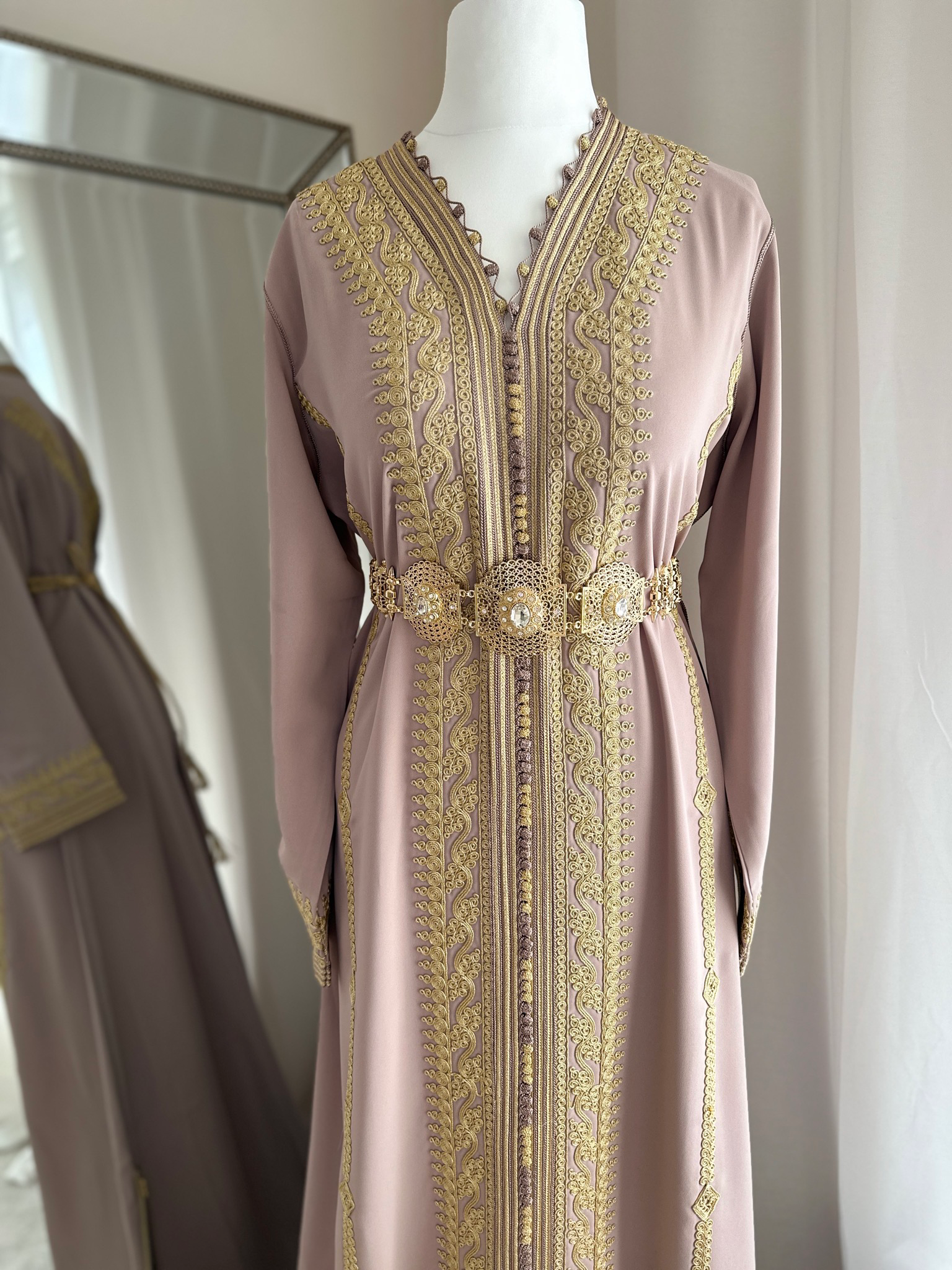 Kaftan Jasmine In nude