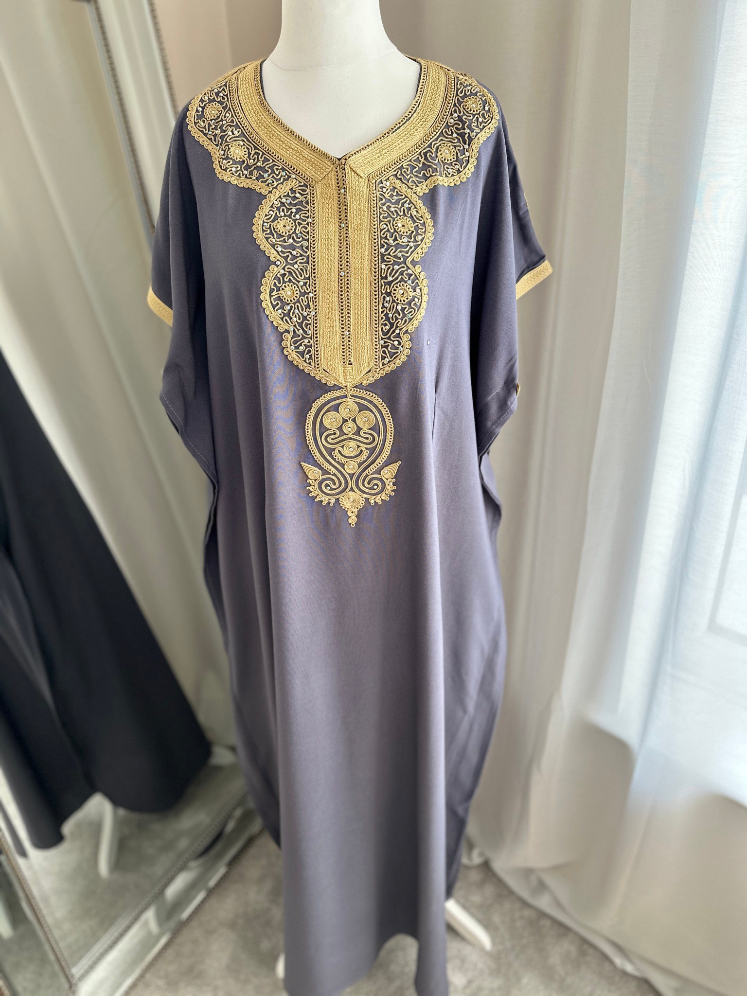 Premium Gandoura In Grey