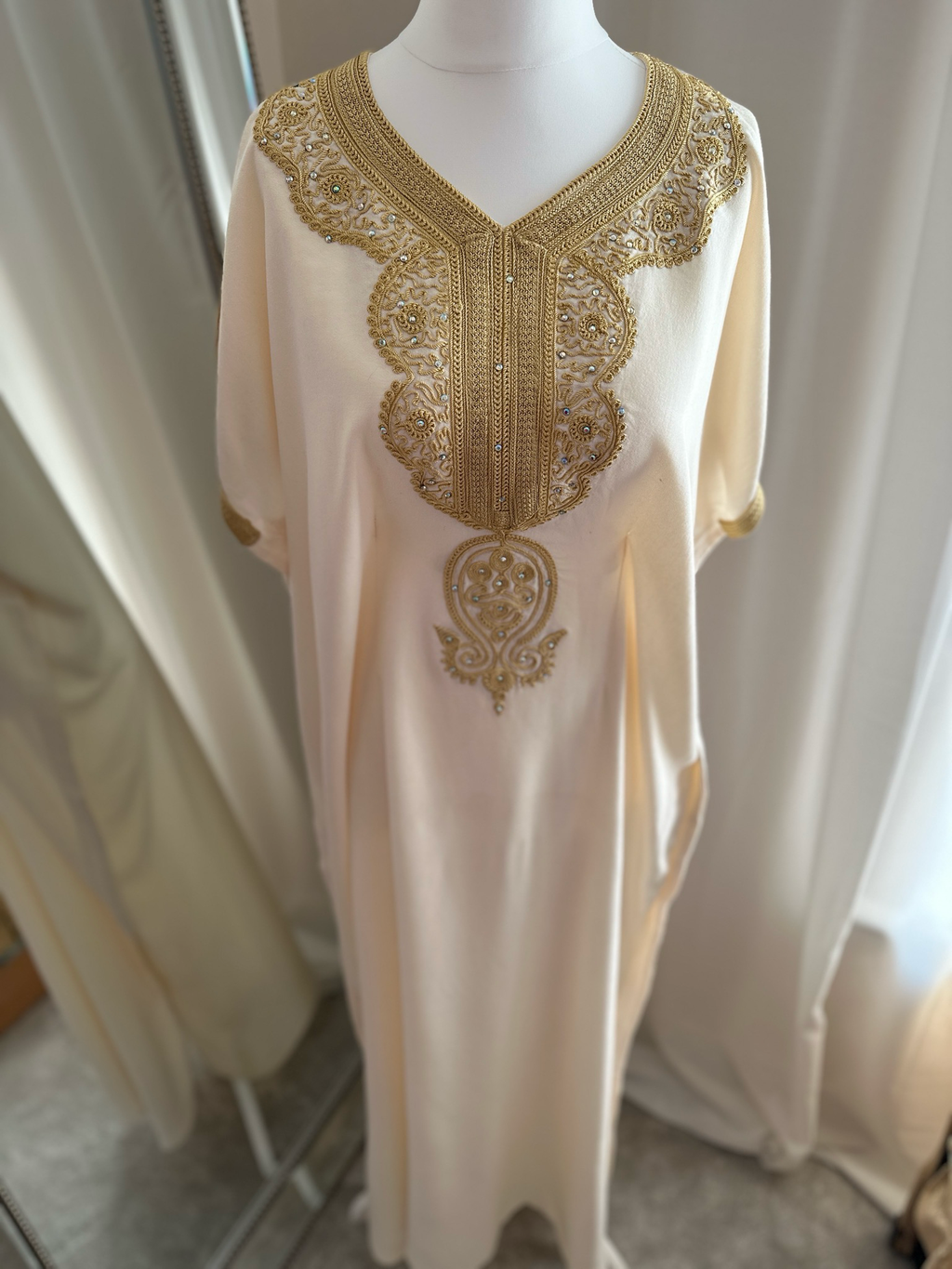 Premium Gandoura In Beige