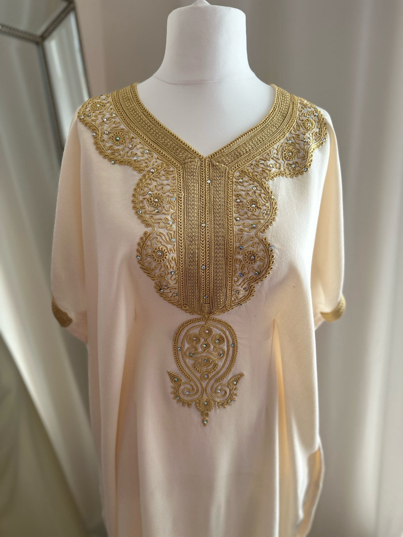 Premium Gandoura In Beige
