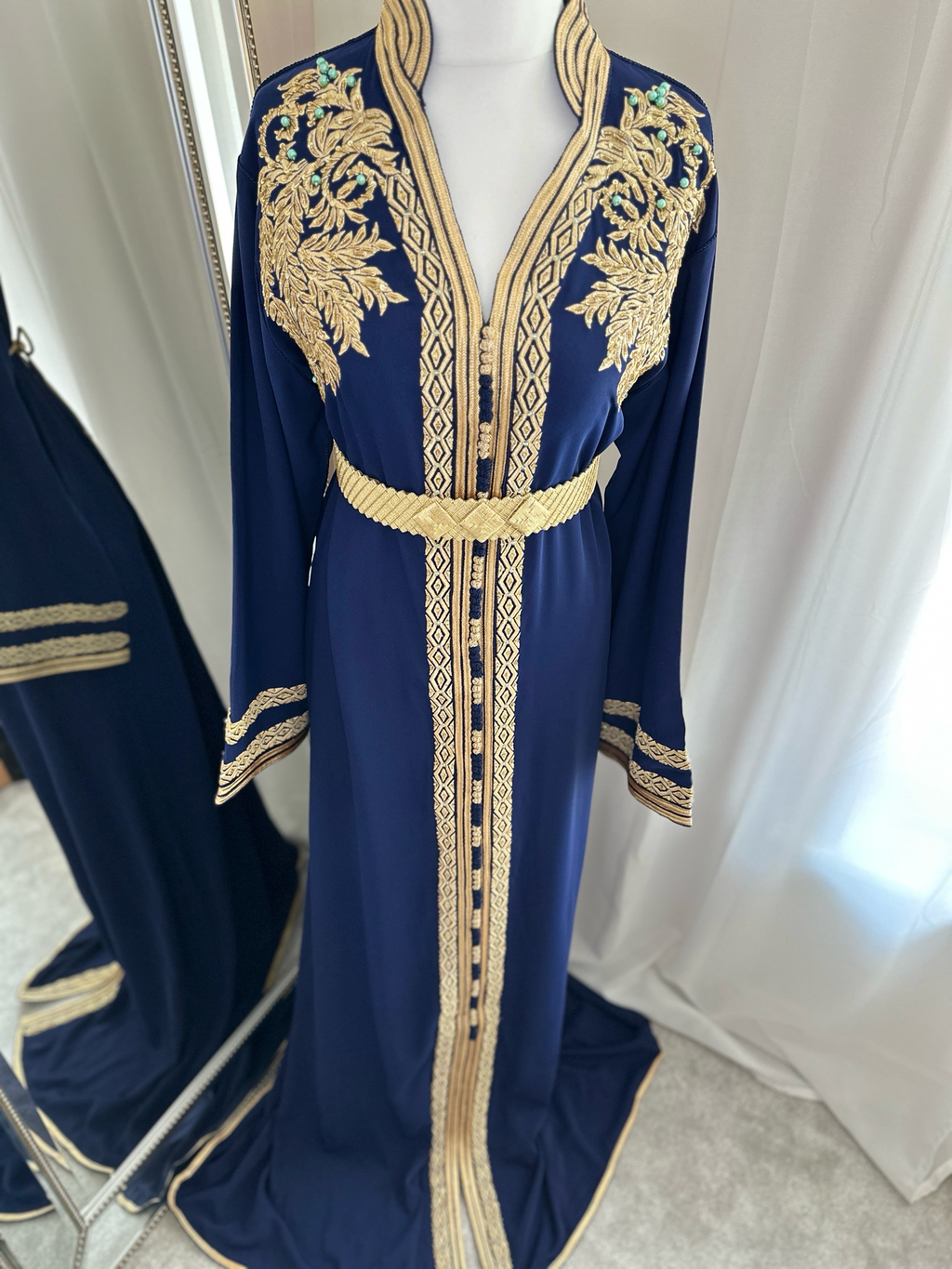 Kaftan Ines In Midnight Blue
