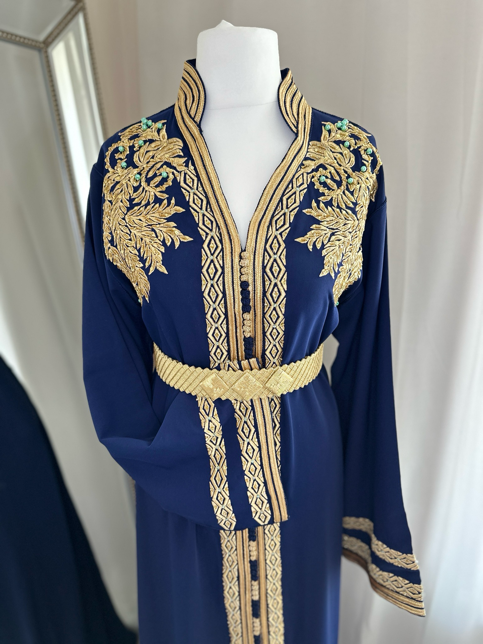 Kaftan Ines In Midnight Blue
