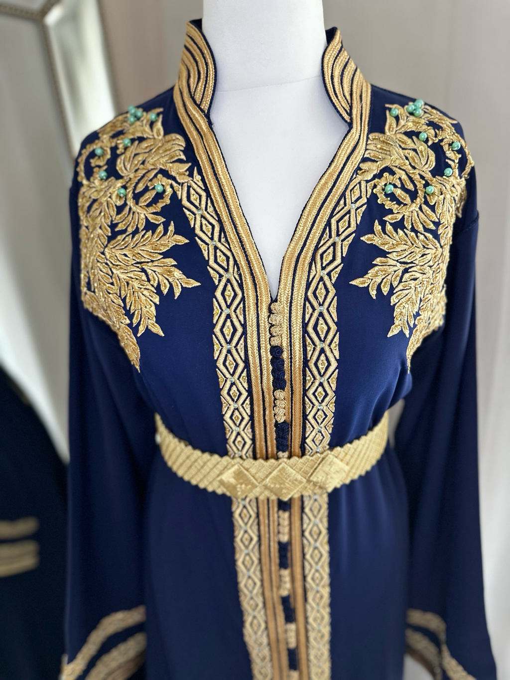 Kaftan Ines In Midnight Blue