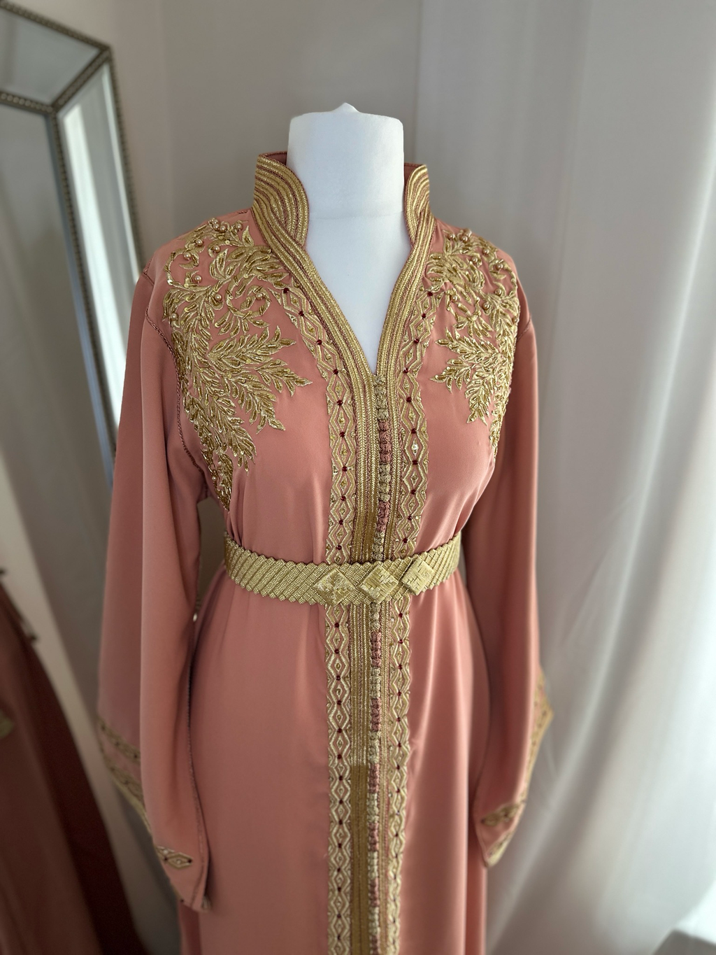 Kaftan INES in Ash Pink