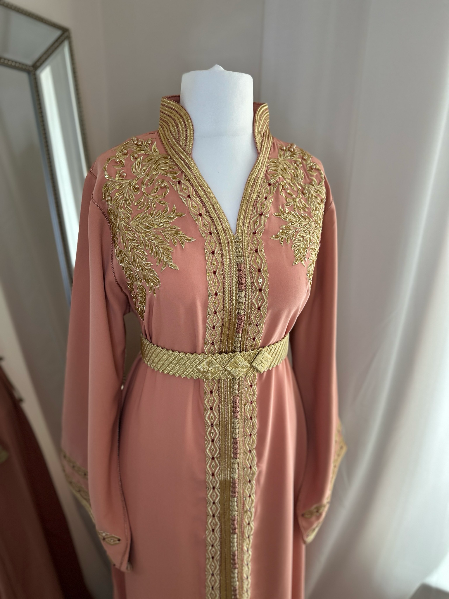 Kaftan INES in Ash Pink
