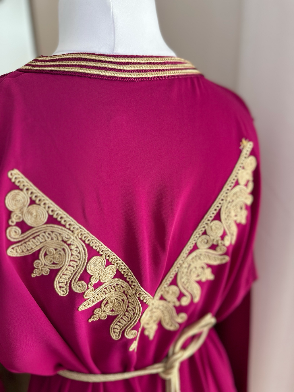 Kaftan HAJAR In Barbie Pink