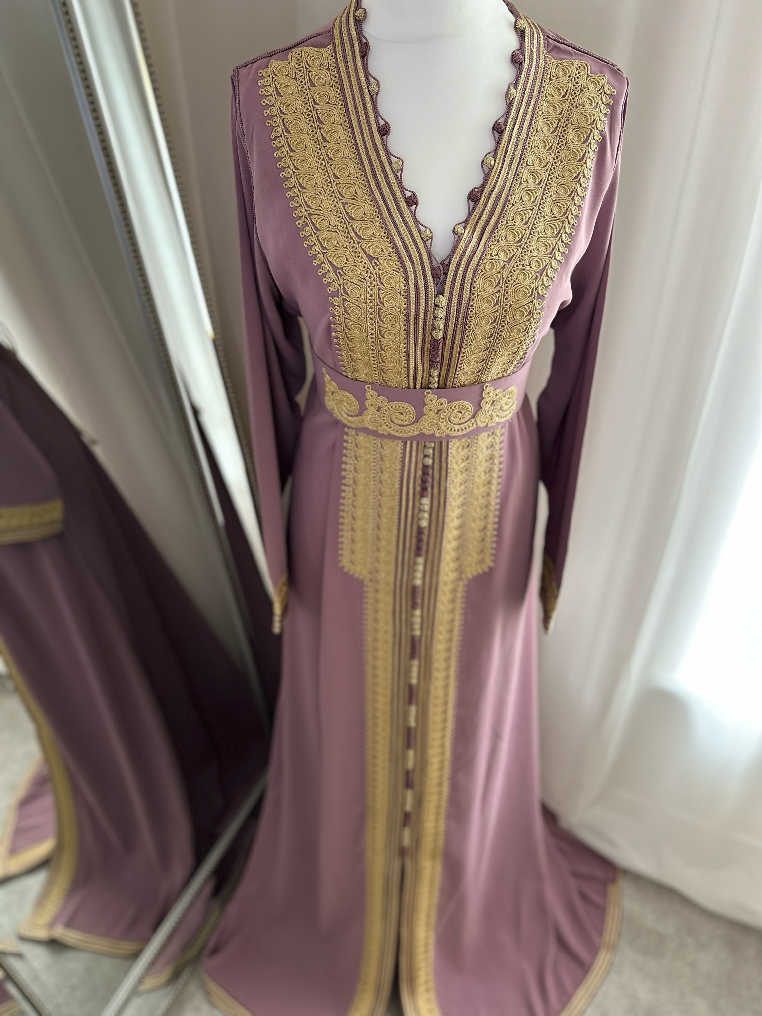 Kaftan Nisrine In Plum