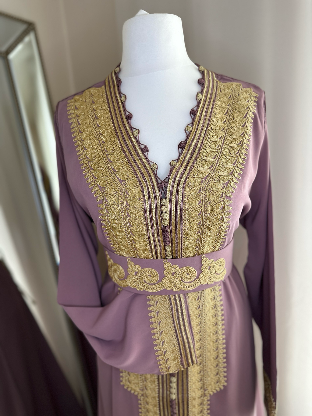 Kaftan Nisrine In Plum