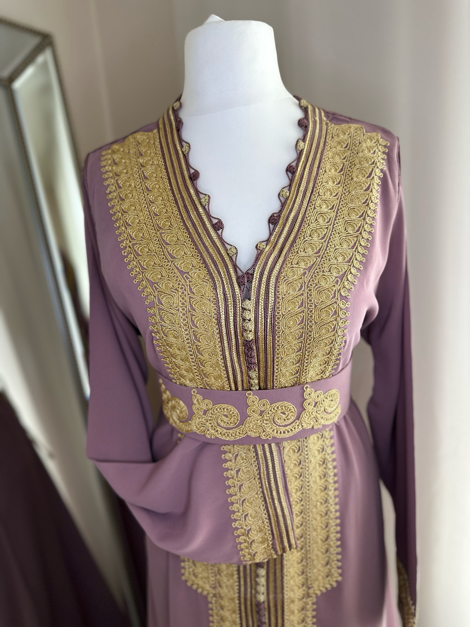 Kaftan Nisrine In Plum