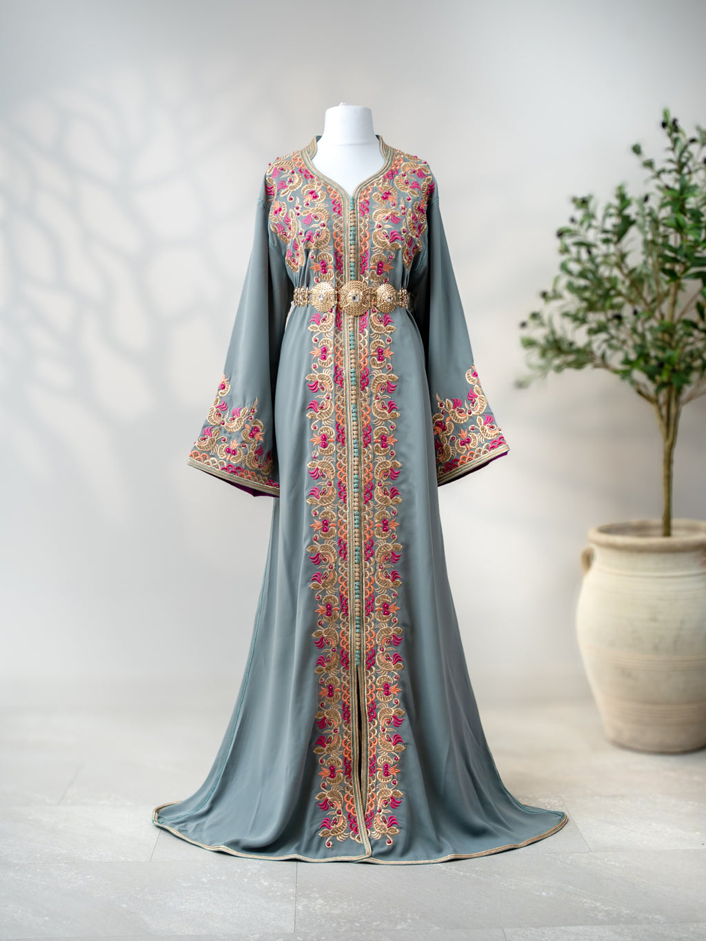 kaftan Warda in dusk colour