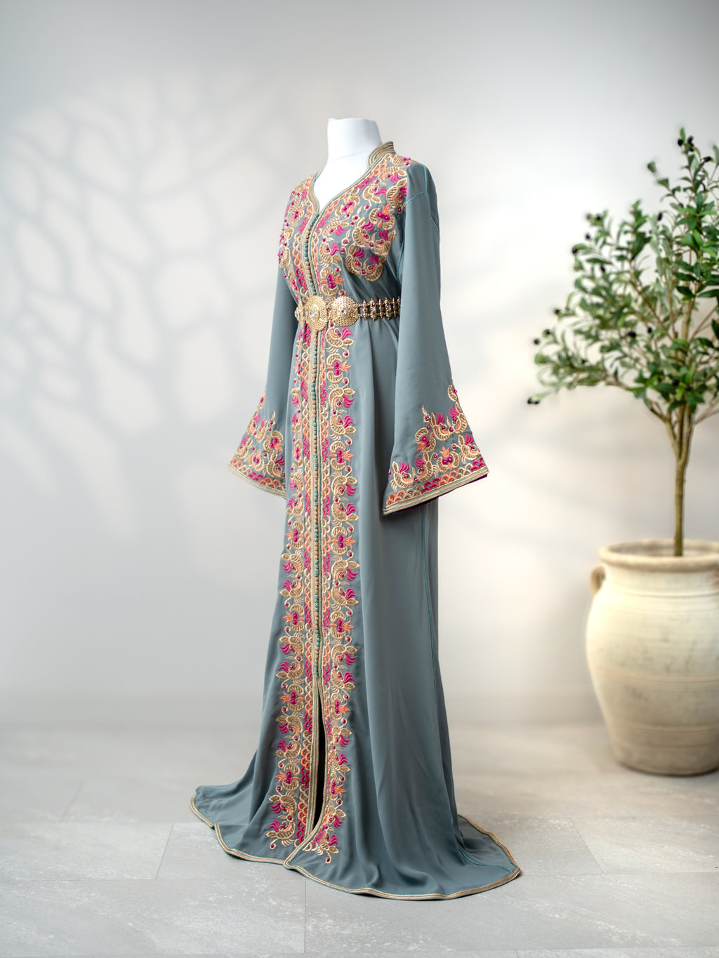 kaftan Warda in dusk colour