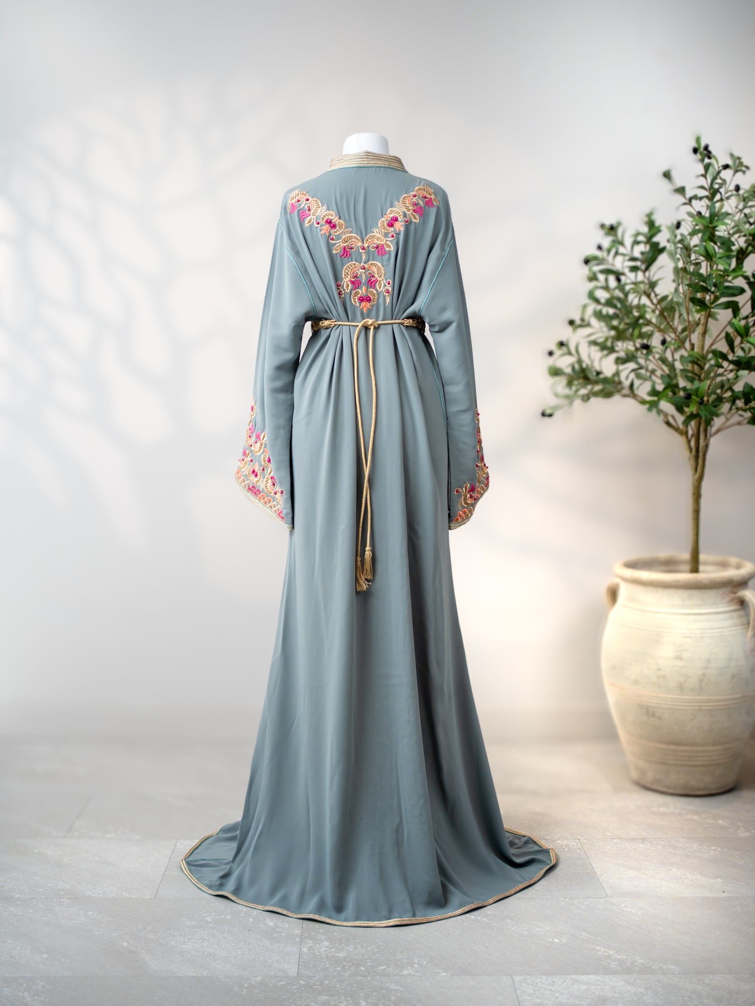 kaftan Warda in dusk colour