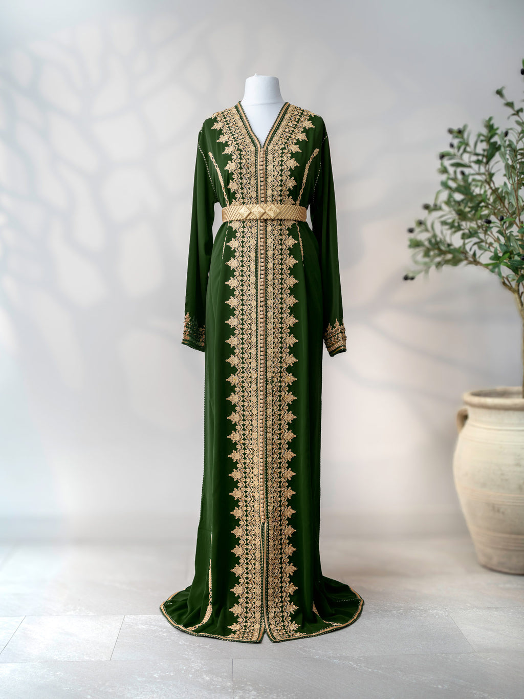 Kaftan Yamna in Green