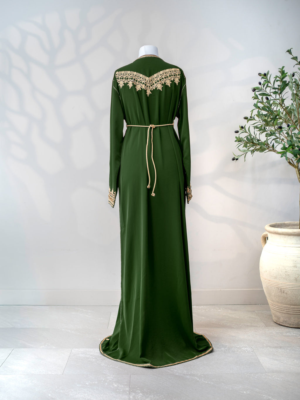 Kaftan Yamna in Green