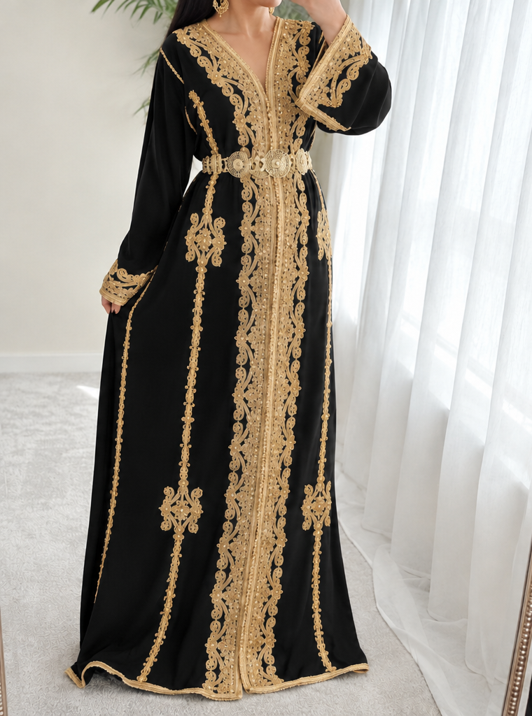 Kaftan Amira in Black