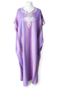 Moroccan  Gandoura in Lavender